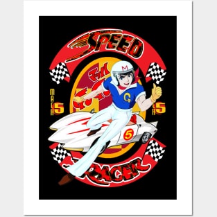 go speed racer go Posters and Art